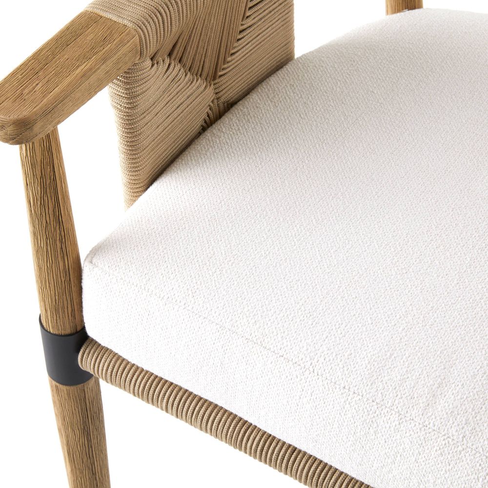 Estes Outdoor Performance Boucle Dining Chair