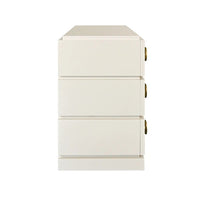 Blair 42" Matte Antique White Lacquer Chest/Cabinet