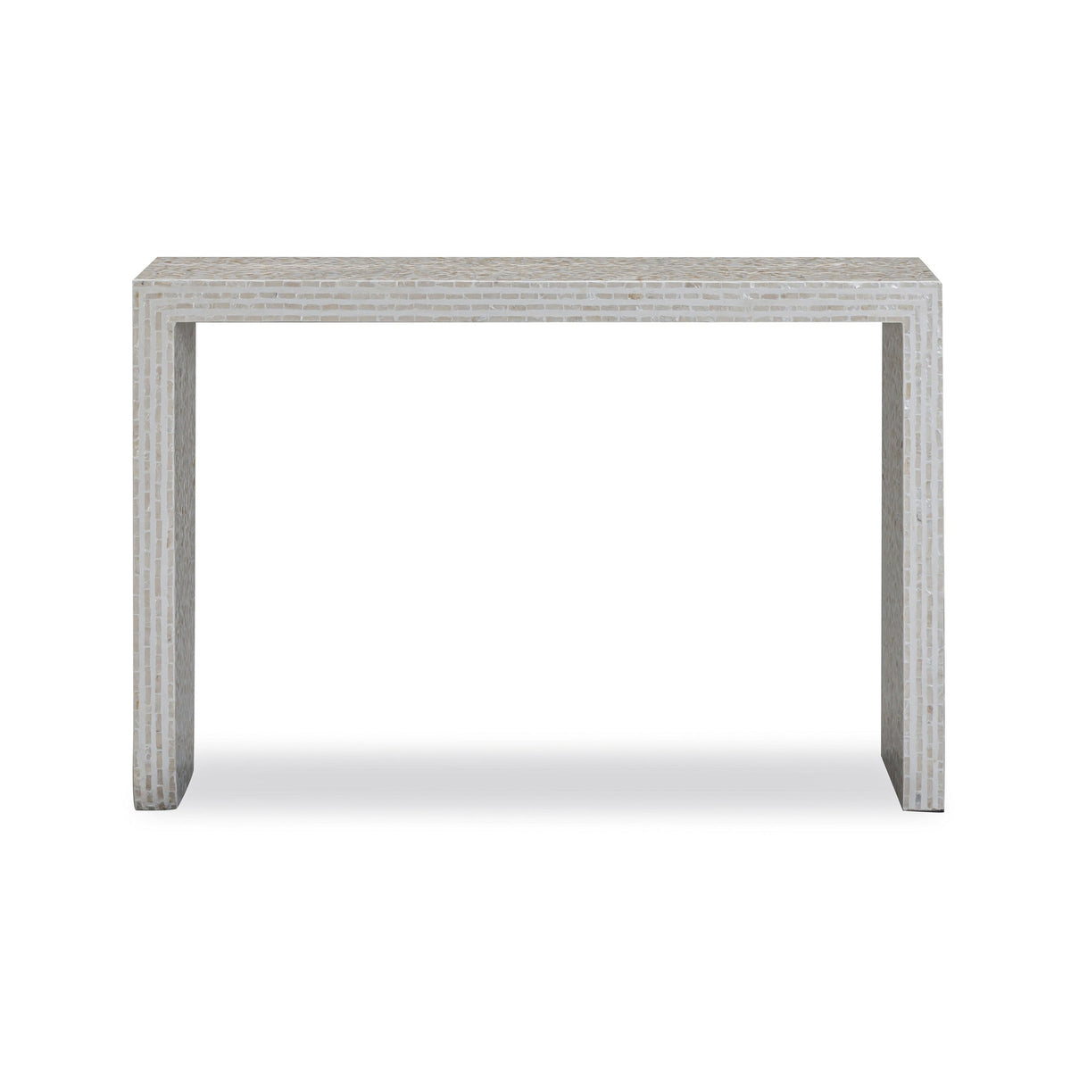 Claude 47" Cream Capiz Shell Console Table