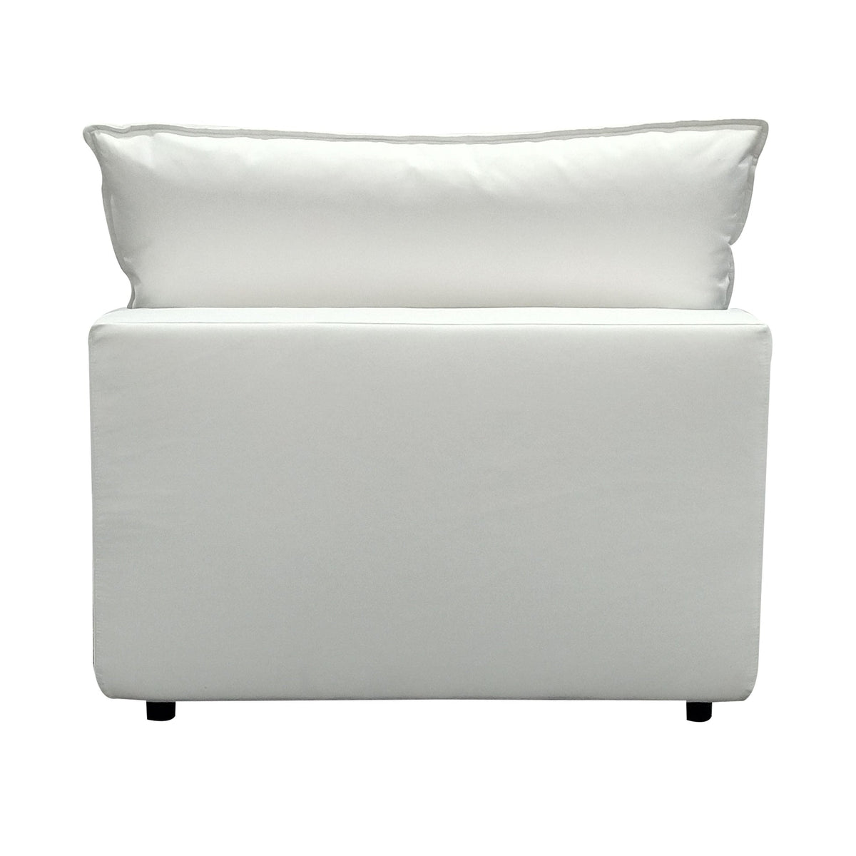 Cali Pearl Performance Fabric Modular Armless Chair