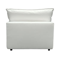 Cali Pearl Performance Fabric Modular Armless Chair