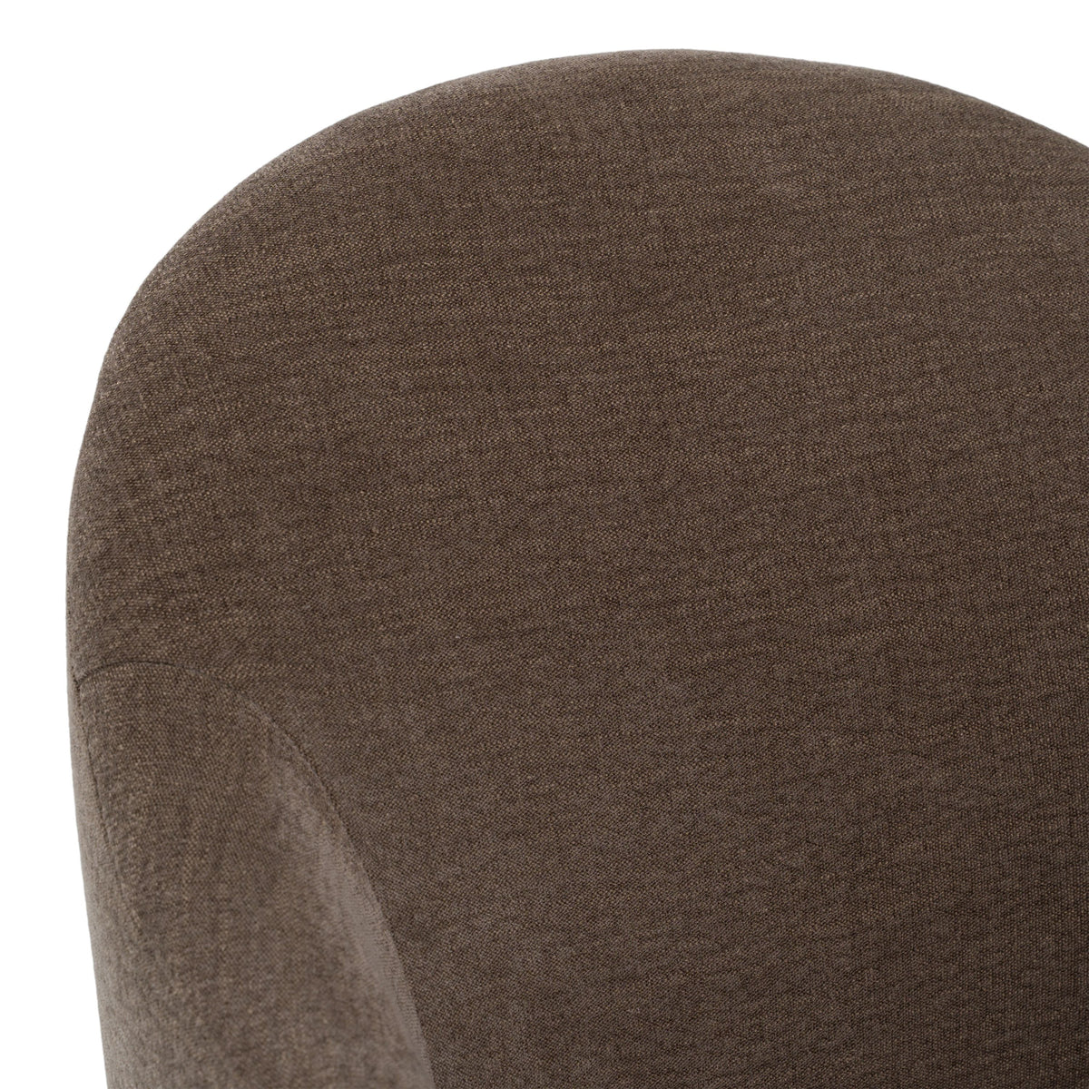 Nicolle Modern Brown Upholstered Dining Chair