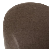 Nicolle Modern Brown Upholstered Dining Chair