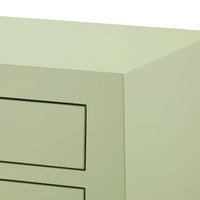 Maylee 26" Green & Gold Nightstand