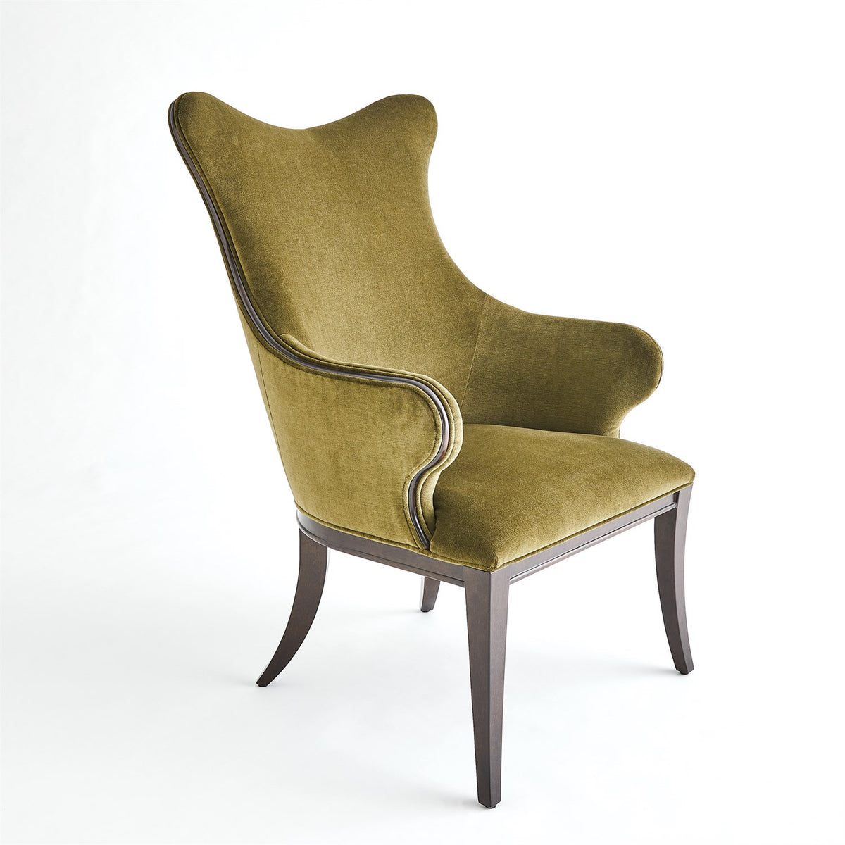 Soho Moss Velvet Chair