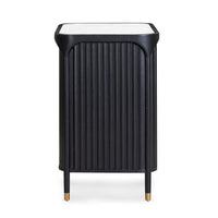 Yasmine 36" Black Bar Cabinet