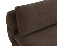 Oressa Brown Modular Right Chaise