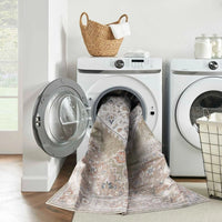 Pheobe Sage Multicolour Washable Area Rug