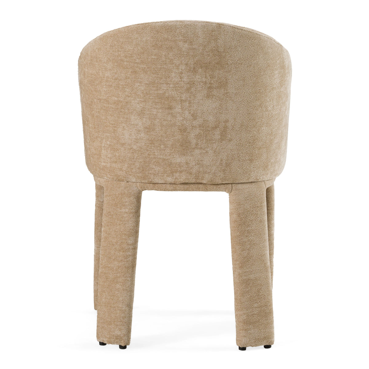Beatrice Modern Beige Velvet Dining Chair