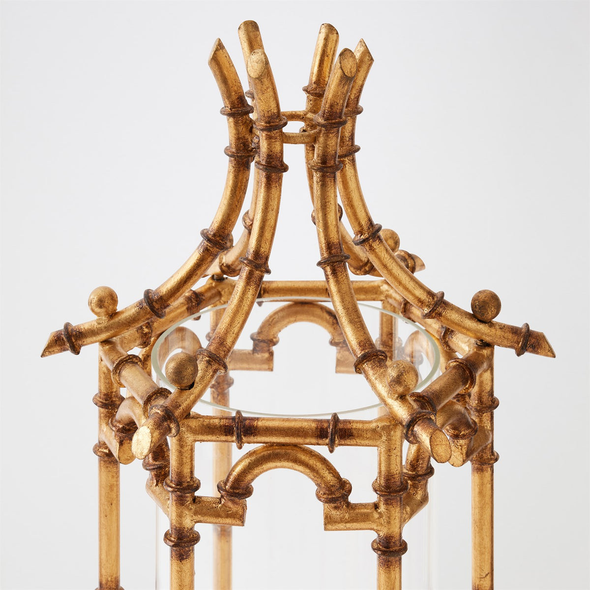 Bamboo Gold Leaf Hurricane (2 Sizes Available)