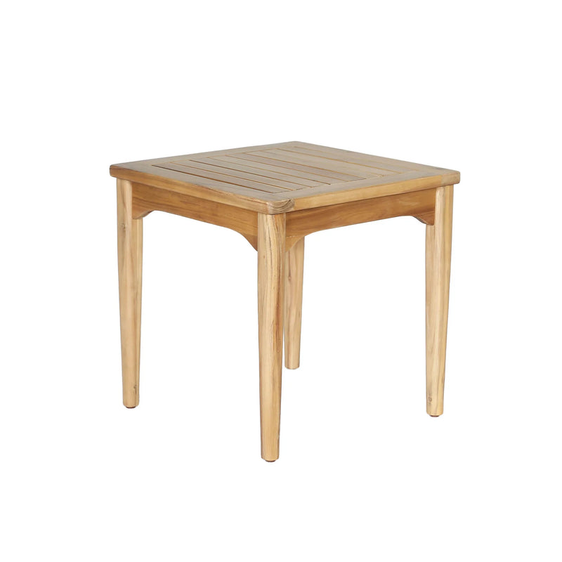 Ellie Outdoor Acacia End Table