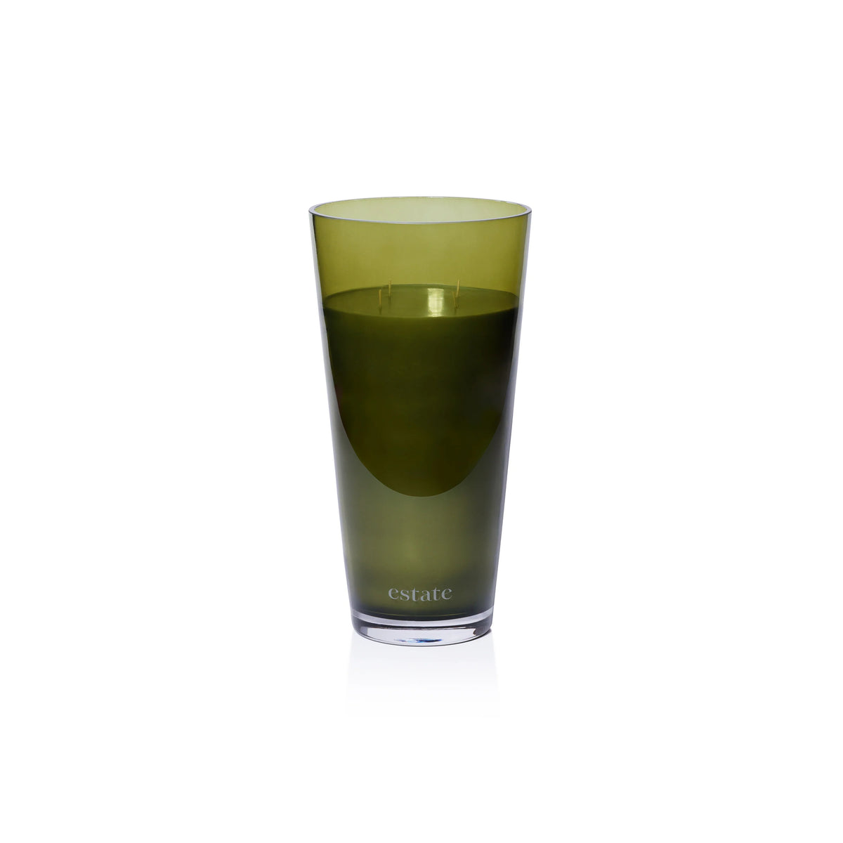 Estate Large Candle - 115 oz Olive/Palm (Set 0f 2)