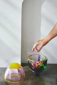 Imani European Artist Collection Large Crystal Egg