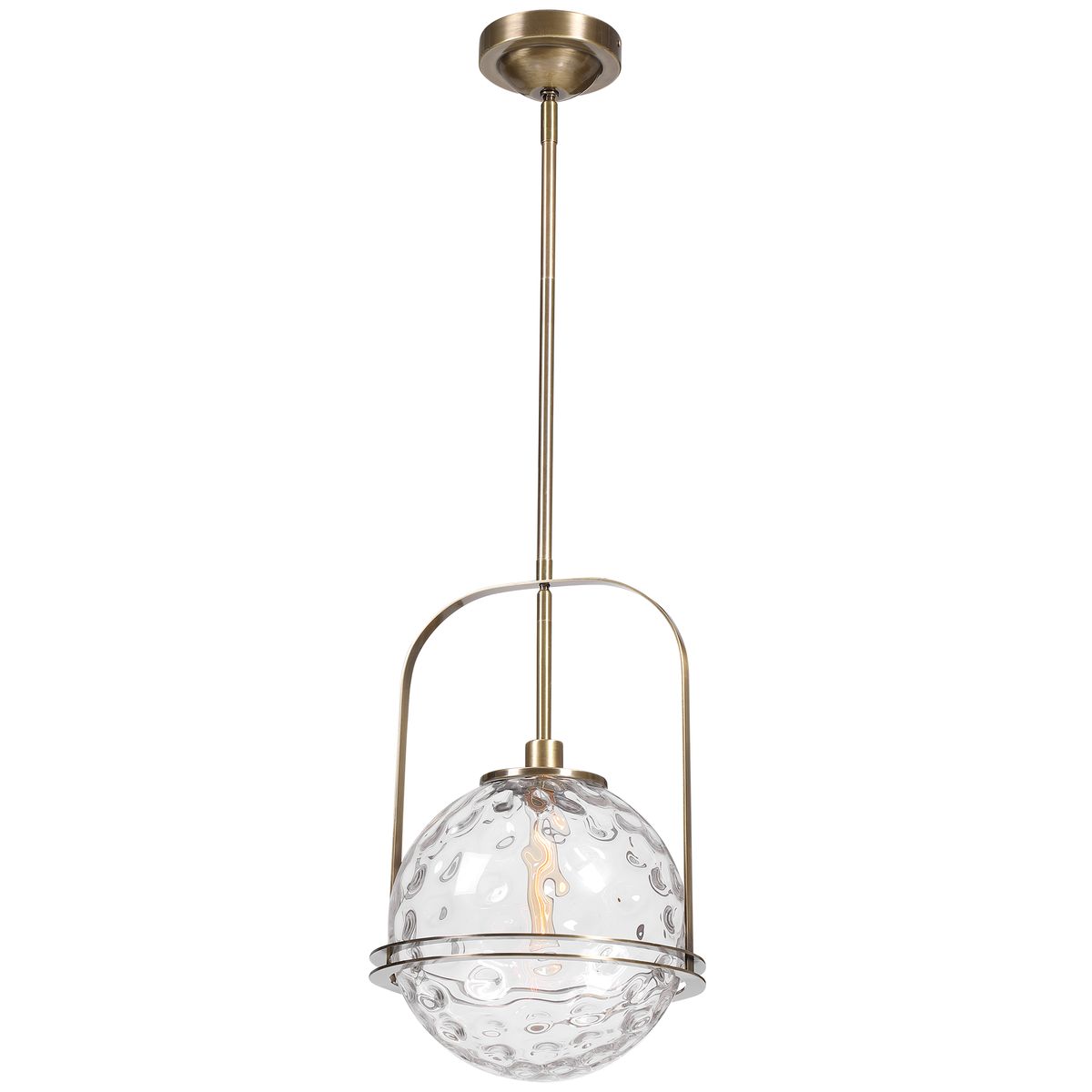 Sherway Modern Rich Antique Brass Pendant (2 Sizes Available)
