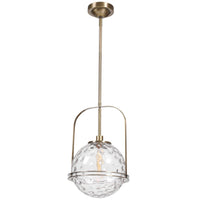 Sherway Modern Rich Antique Brass Pendant (2 Sizes Available)