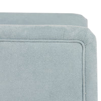 Georgina Chenille Light Blue Accent Chair