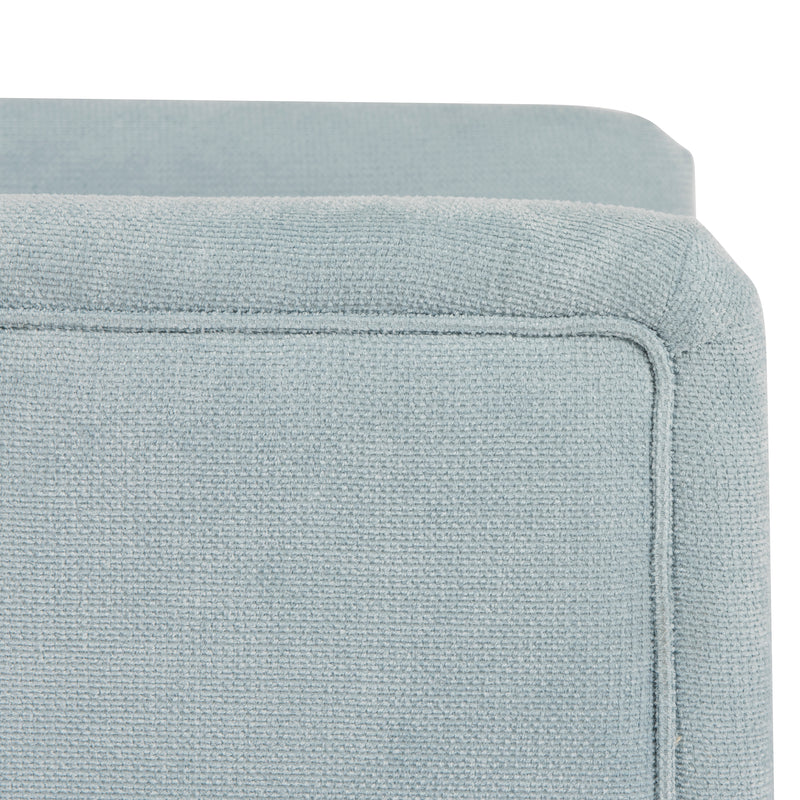 Georgina Chenille Light Blue Accent Chair