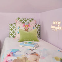 Serenity Green Velvet Pillow (3 Sizes Available)