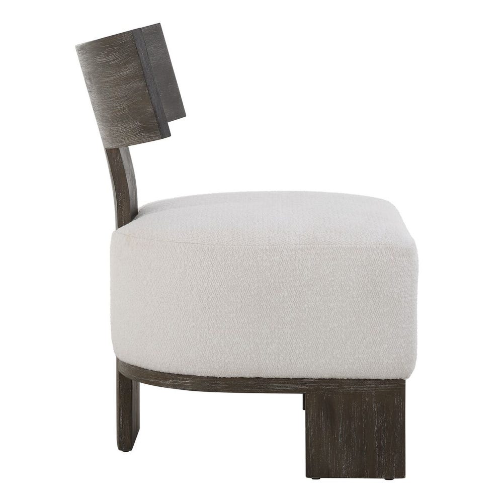 Lani Dark Walnut Accent Chair