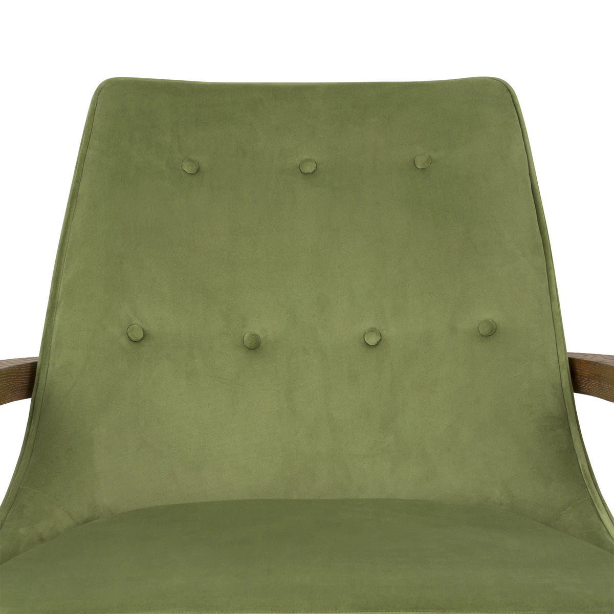 Livia Forest Green Velvet Accent Chair