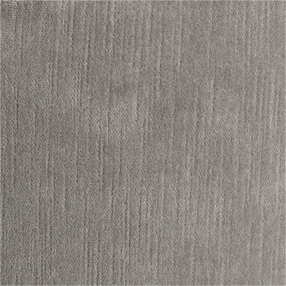 Emilee 71" Sharkskin Velvet Grey Ash Chaise