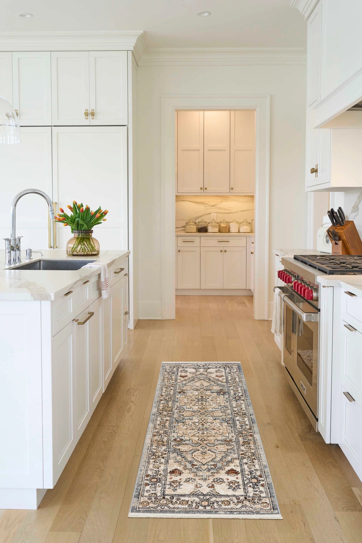 Isabeau Blue Taupe Area Rug