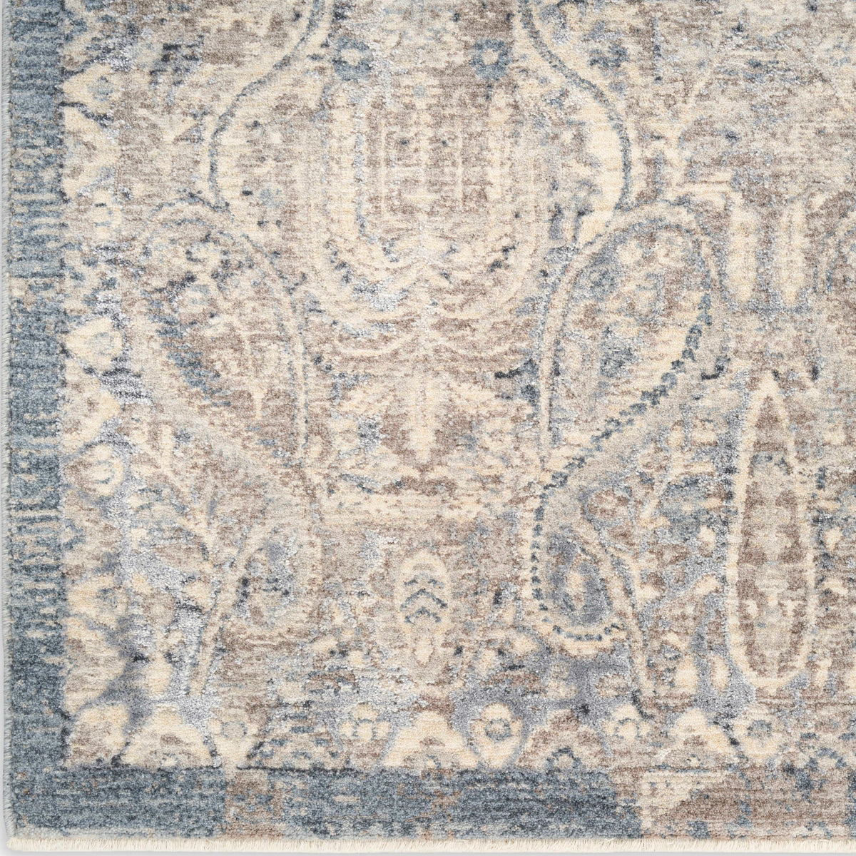 Delphine Grey Blue Area Rug