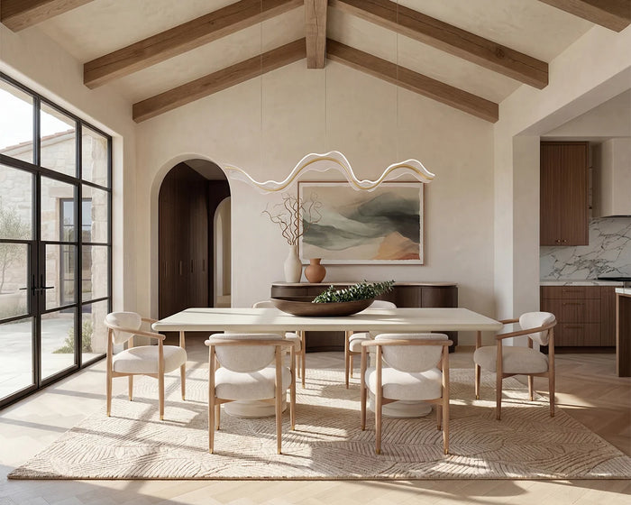 Sigrid Oatmeal Upholstered Oak Dining Chair