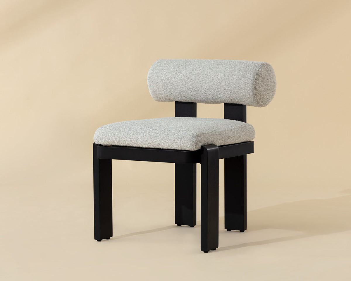 Horris Cream Performance Fabric Indoor/Outdoor Dining Armchair (Set of 2)