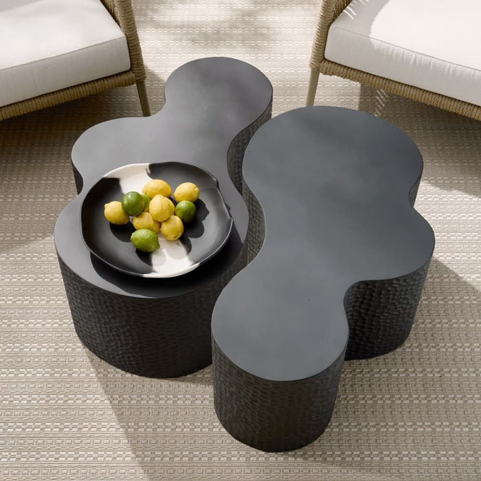 Indio Black Large Outdoor Coffee Table