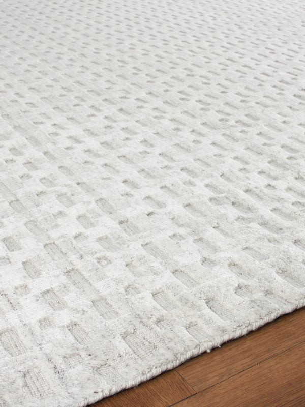 Park Ivory Hand Loomed Area Rug - Elegance Collection