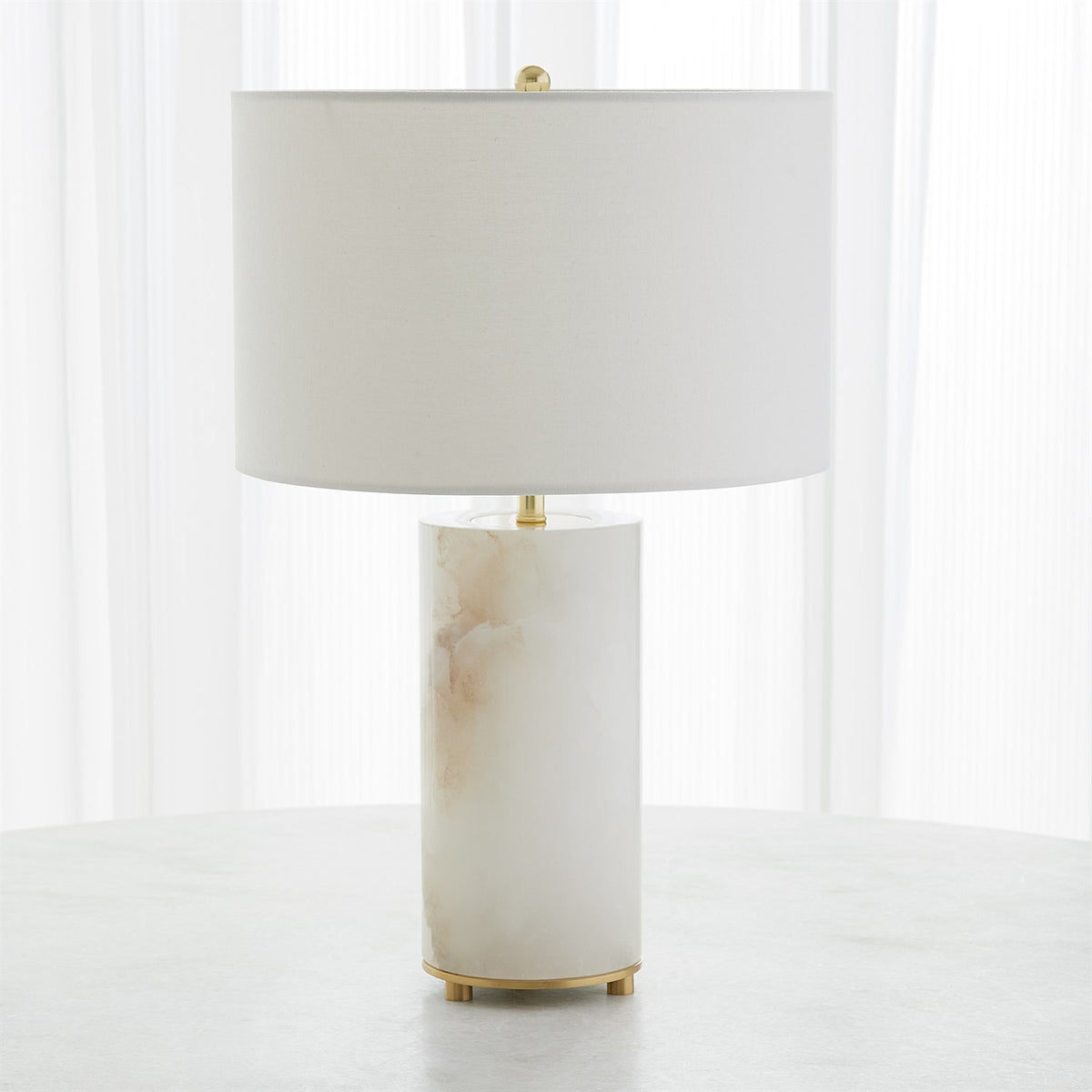 Alabaster Refined Table Lamp