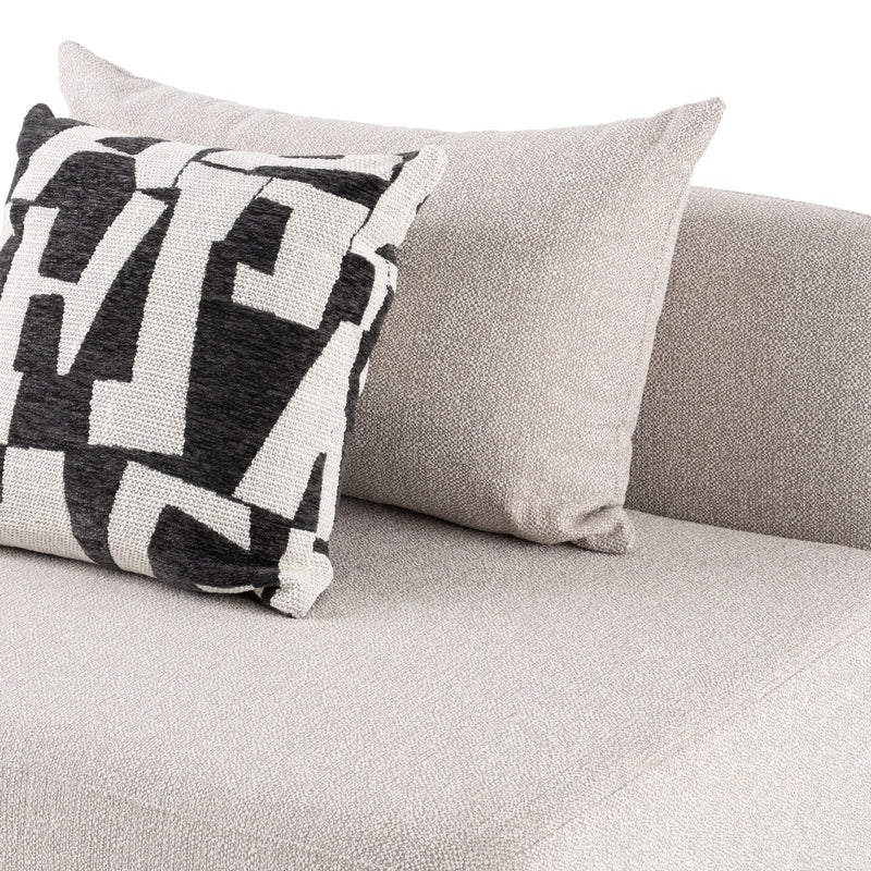 Emilia Modern Beige Sectional Sofa