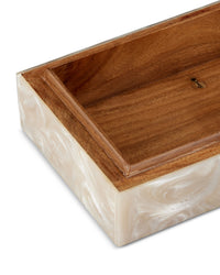 Opaline Swirl Boxes (Set of2)