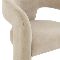 Malone Taupe Performance Chenille Stool