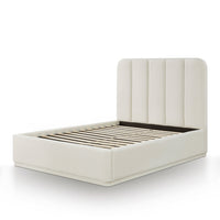 Penelope Cream Chenille Bed (2 Sizes Available)