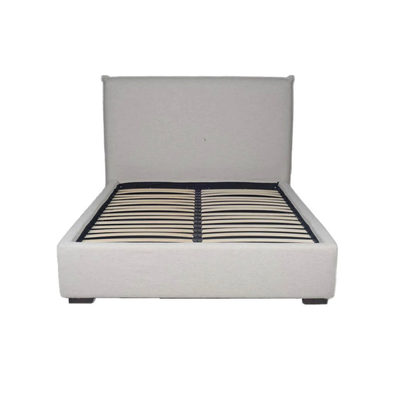 Auria Oatmeal Storage Bed