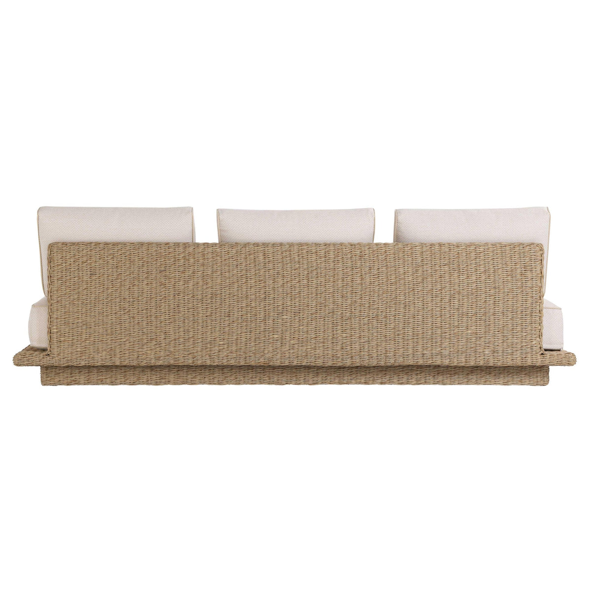 Mora 96" Cream Outdoor Sofa