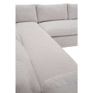 Decker Natural Cloud Sectional Sofa