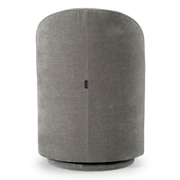 Bridget Modern Grey Swivel Dining Chair