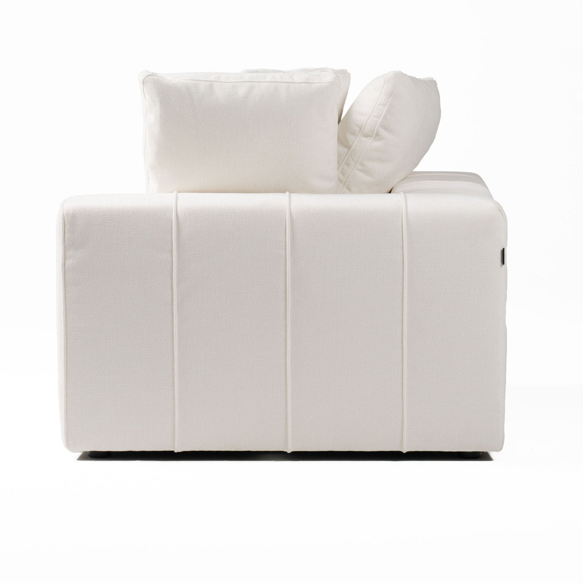 Terra Modern Off White Fabric Modular Corner Seat