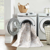 Pheobe Beige Washable Area Rug