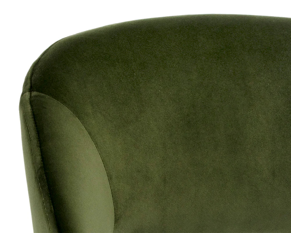 Monae Moss Green Counter Stool