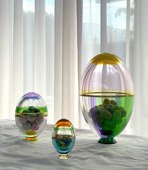 Imani European Artist Collection Medium Crystal Egg