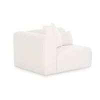 Tereasa Cream Performance Chenille Modular Corner Chair (RAF & LAF)