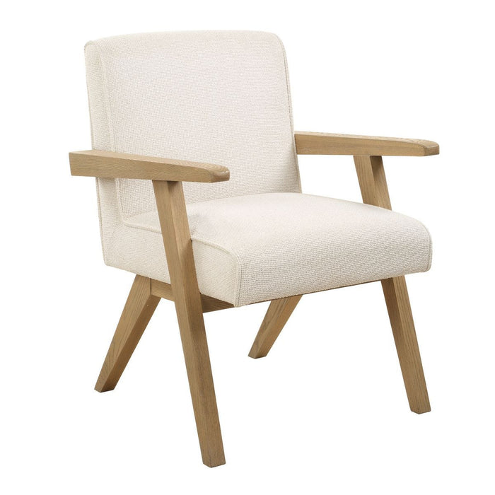 Marigold Snow & Oak Dining Arm Chair