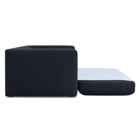 Ryan Black Boucle Sofa Bed