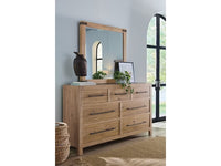 Colt Light Wood Seven Drawer Dresser