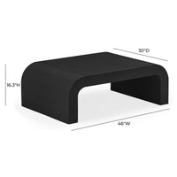 Lamisa Black Coffee Table