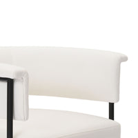 Shai Cream Linen Dining Chair - Luxury Living Collection